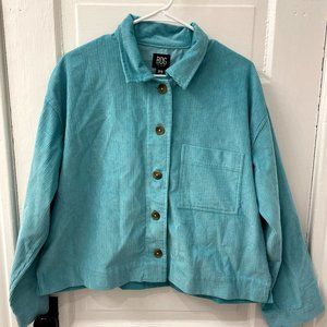 Blue Corduroy Jacket NWOT